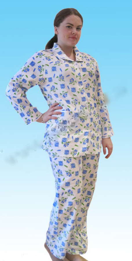Пижама фланелевая (байковая) женская